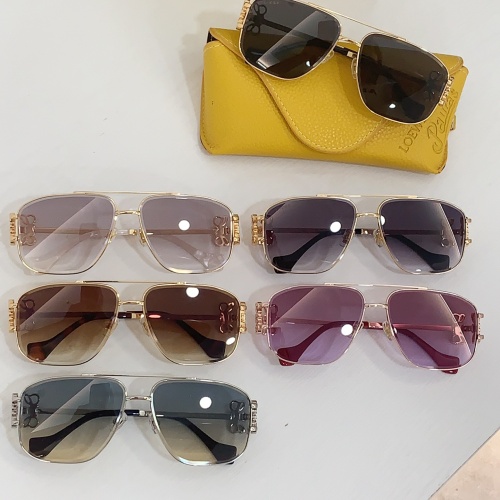 Replica LOEWE AAA Quality Sunglasses #1259043 $60.00 USD for Wholesale