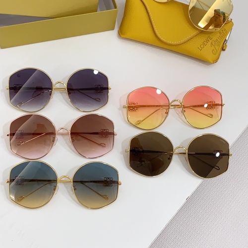 Replica LOEWE AAA Quality Sunglasses #1259047 $60.00 USD for Wholesale