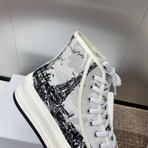 Replica Christian Dior High Top Shoes For Women #1259048 $105.00 USD for Wholesale