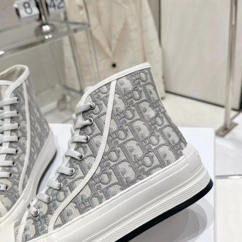 Replica Christian Dior High Top Shoes For Women #1259053 $105.00 USD for Wholesale