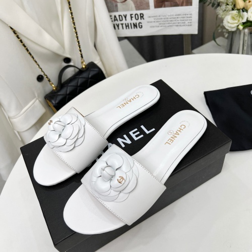 Replica Chanel Slippers For Women #1259056 $80.00 USD for Wholesale