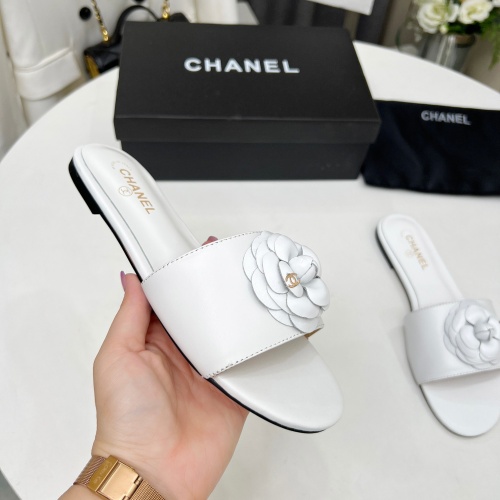 Replica Chanel Slippers For Women #1259056 $80.00 USD for Wholesale