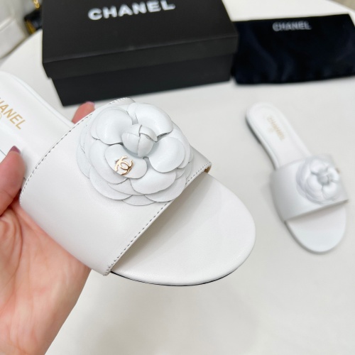 Replica Chanel Slippers For Women #1259056 $80.00 USD for Wholesale