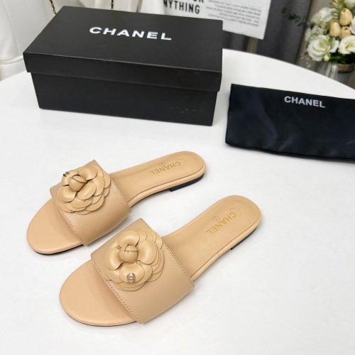 Wholesale Chanel Slippers For Women #1259057 $80.00 USD, Wholesale Quality Replica Chanel Slippers