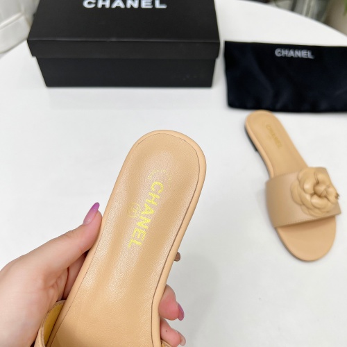 Replica Chanel Slippers For Women #1259057 $80.00 USD for Wholesale