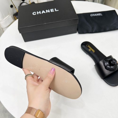 Replica Chanel Slippers For Women #1259058 $80.00 USD for Wholesale