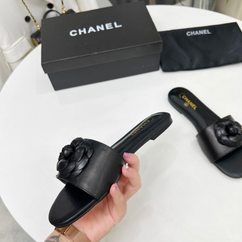 Replica Chanel Slippers For Women #1259058 $80.00 USD for Wholesale