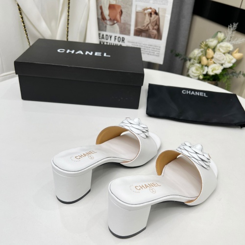 Replica Chanel Slippers For Women #1259059 $85.00 USD for Wholesale