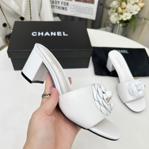 Replica Chanel Slippers For Women #1259059 $85.00 USD for Wholesale