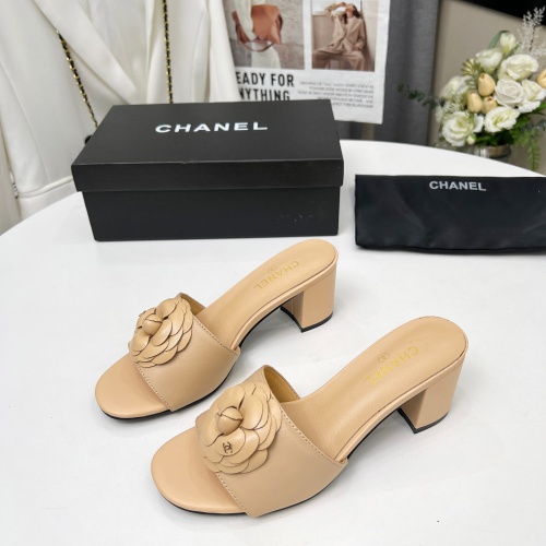 Wholesale Chanel Slippers For Women #1259060 $85.00 USD, Wholesale Quality Replica Chanel Slippers