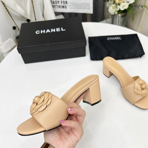 Replica Chanel Slippers For Women #1259060 $85.00 USD for Wholesale