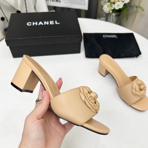 Replica Chanel Slippers For Women #1259060 $85.00 USD for Wholesale