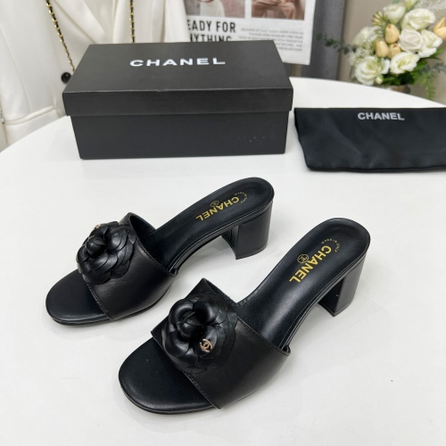 Wholesale Chanel Slippers For Women #1259061 $85.00 USD, Wholesale Quality Replica Chanel Slippers