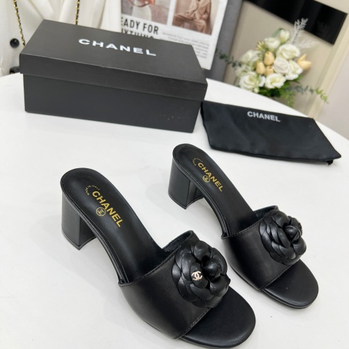 Replica Chanel Slippers For Women #1259061 $85.00 USD for Wholesale