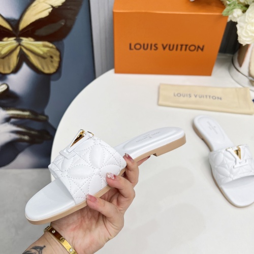 Replica Louis Vuitton Slippers For Women #1259062 $85.00 USD for Wholesale