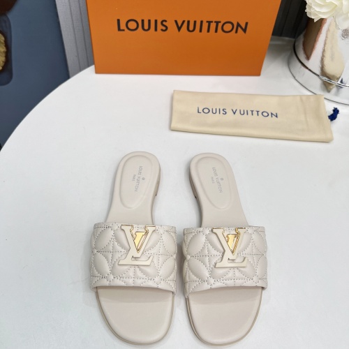 Replica Louis Vuitton Slippers For Women #1259063 $85.00 USD for Wholesale