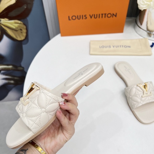 Replica Louis Vuitton Slippers For Women #1259063 $85.00 USD for Wholesale