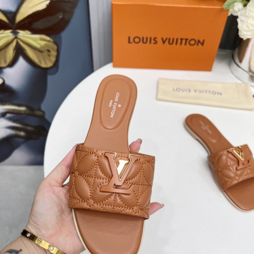 Replica Louis Vuitton Slippers For Women #1259067 $85.00 USD for Wholesale