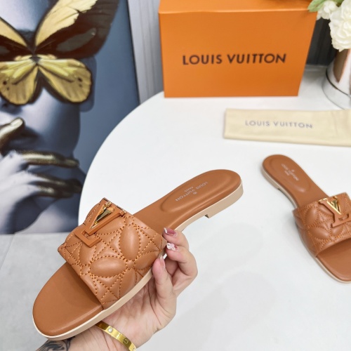 Replica Louis Vuitton Slippers For Women #1259067 $85.00 USD for Wholesale