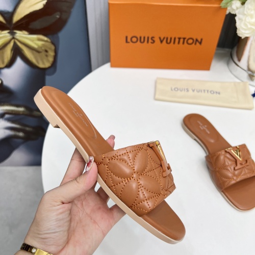 Replica Louis Vuitton Slippers For Women #1259067 $85.00 USD for Wholesale