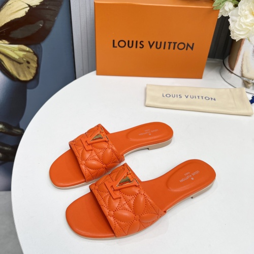 Wholesale Louis Vuitton Slippers For Women #1259068 $85.00 USD, Wholesale Quality Replica Louis Vuitton Slippers