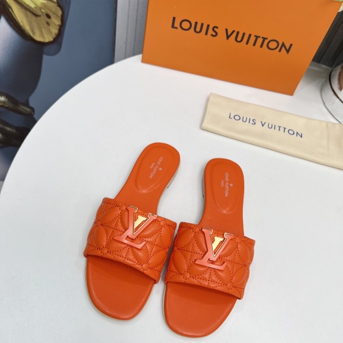 Replica Louis Vuitton Slippers For Women #1259068 $85.00 USD for Wholesale