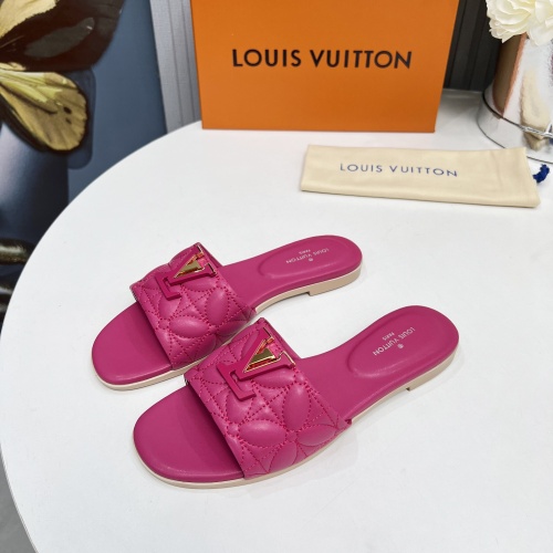 Wholesale Louis Vuitton Slippers For Women #1259069 $85.00 USD, Wholesale Quality Replica Louis Vuitton Slippers