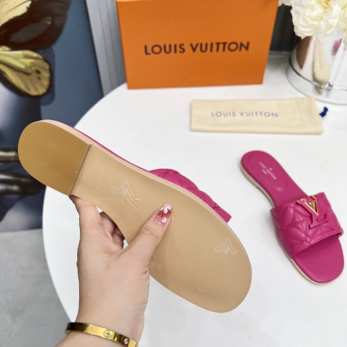 Replica Louis Vuitton Slippers For Women #1259069 $85.00 USD for Wholesale