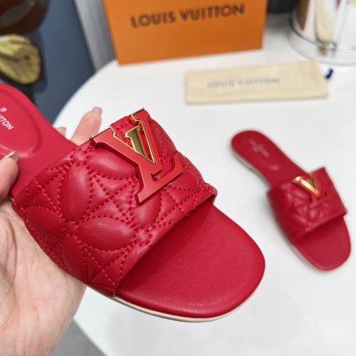 Replica Louis Vuitton Slippers For Women #1259070 $85.00 USD for Wholesale