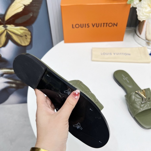 Replica Louis Vuitton Slippers For Women #1259071 $85.00 USD for Wholesale