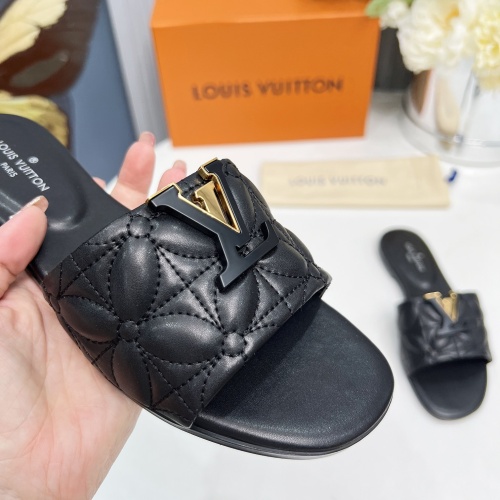 Replica Louis Vuitton Slippers For Women #1259072 $85.00 USD for Wholesale