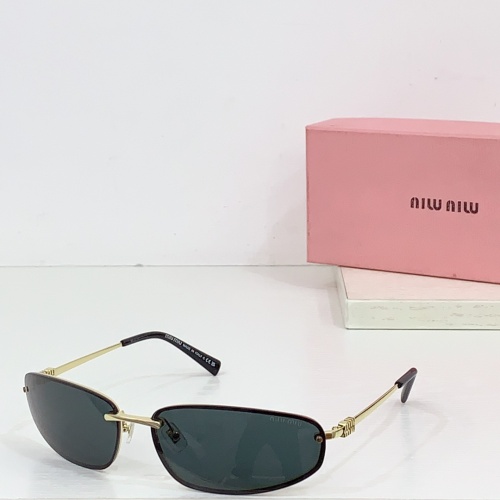 Wholesale MIU MIU AAA Quality Sunglasses #1259077 $60.00 USD, Wholesale Quality Replica MIU MIU AAA Sunglasses