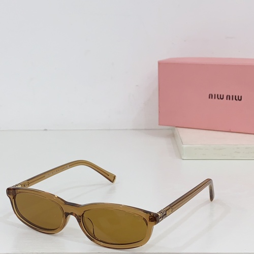 Wholesale MIU MIU AAA Quality Sunglasses #1259083 $45.00 USD, Wholesale Quality Replica MIU MIU AAA Sunglasses