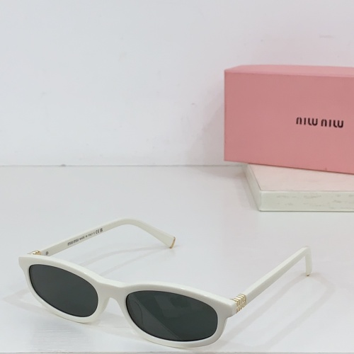 Wholesale MIU MIU AAA Quality Sunglasses #1259085 $45.00 USD, Wholesale Quality Replica MIU MIU AAA Sunglasses