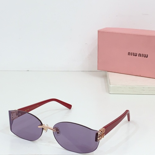 Wholesale MIU MIU AAA Quality Sunglasses #1259088 $64.00 USD, Wholesale Quality Replica MIU MIU AAA Sunglasses