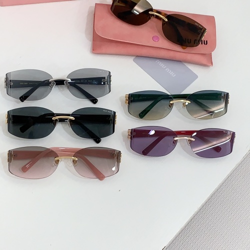 Replica MIU MIU AAA Quality Sunglasses #1259088 $64.00 USD for Wholesale