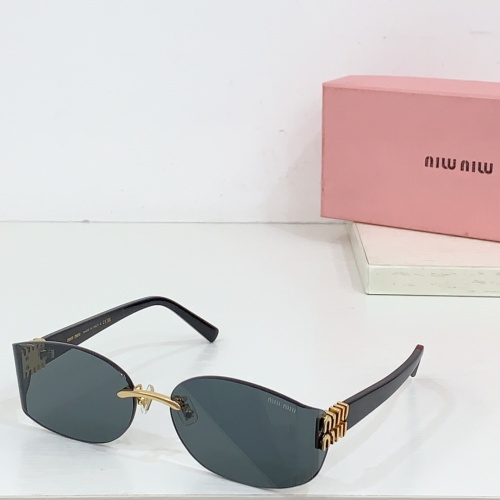 Wholesale MIU MIU AAA Quality Sunglasses #1259091 $64.00 USD, Wholesale Quality Replica MIU MIU AAA Sunglasses