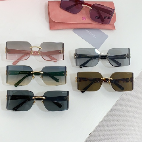 Replica MIU MIU AAA Quality Sunglasses #1259095 $64.00 USD for Wholesale