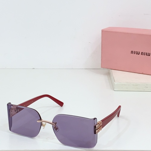 Wholesale MIU MIU AAA Quality Sunglasses #1259096 $64.00 USD, Wholesale Quality Replica MIU MIU AAA Sunglasses