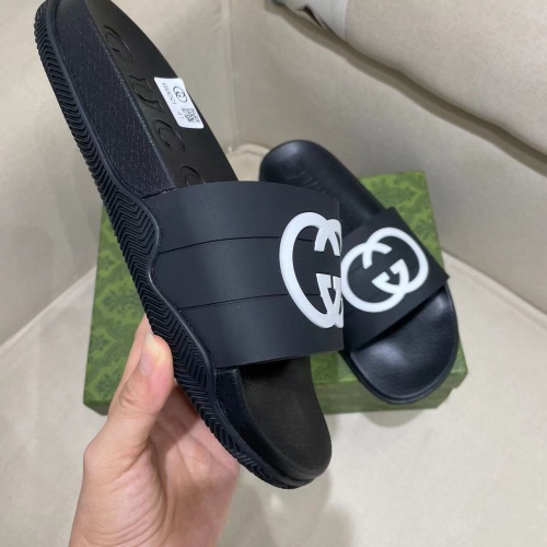 Replica Gucci Slippers For Men #1259100 $56.00 USD for Wholesale