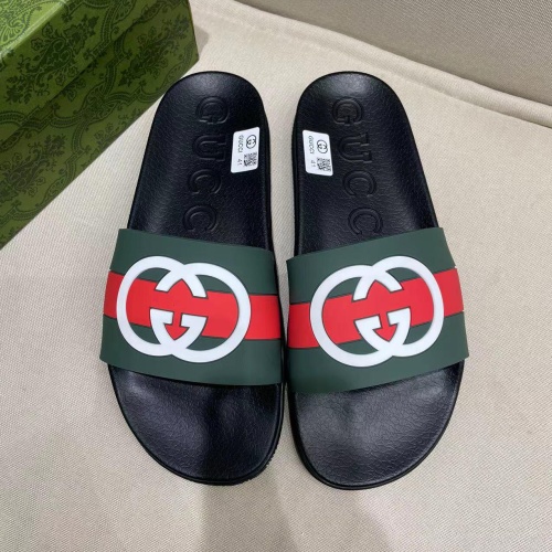 Replica Gucci Slippers For Women #1259101 $56.00 USD for Wholesale