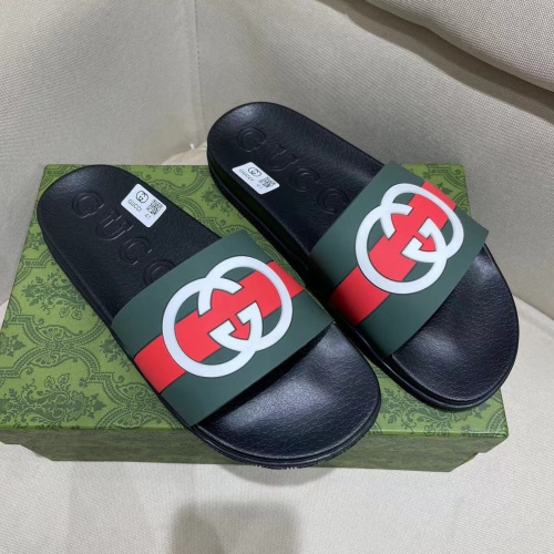 Replica Gucci Slippers For Women #1259101 $56.00 USD for Wholesale