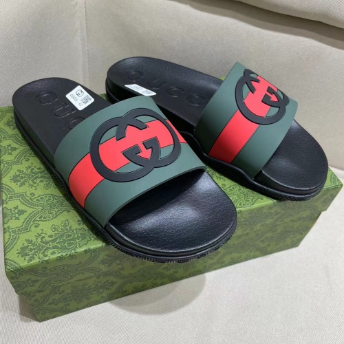 Replica Gucci Slippers For Women #1259103 $56.00 USD for Wholesale