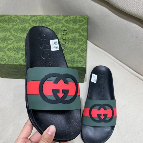 Replica Gucci Slippers For Women #1259103 $56.00 USD for Wholesale