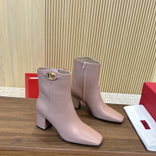 Replica Valentino Boots For Women #1259115 $128.00 USD for Wholesale