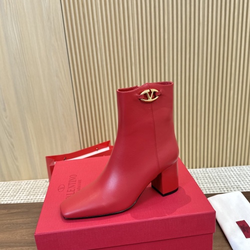 Replica Valentino Boots For Women #1259116 $128.00 USD for Wholesale