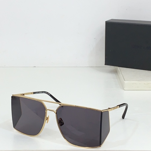 Wholesale Yves Saint Laurent YSL AAA Quality Sunglasses #1259163 $48.00 USD, Wholesale Quality Replica Yves Saint Laurent YSL AAA Quality Sunglasses