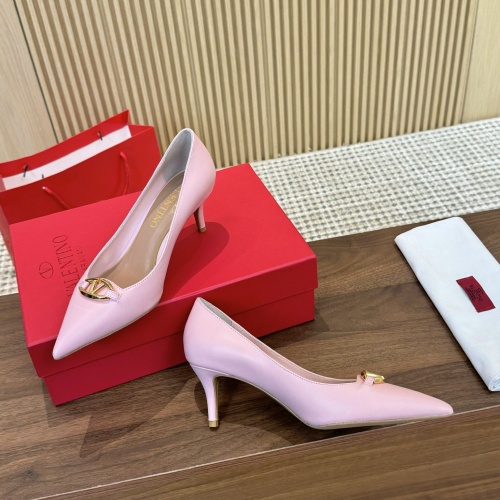 Wholesale Valentino High-Heeled Shoes For Women #1259171 $102.00 USD, Wholesale Quality Replica Valentino High-Heeled Shoes