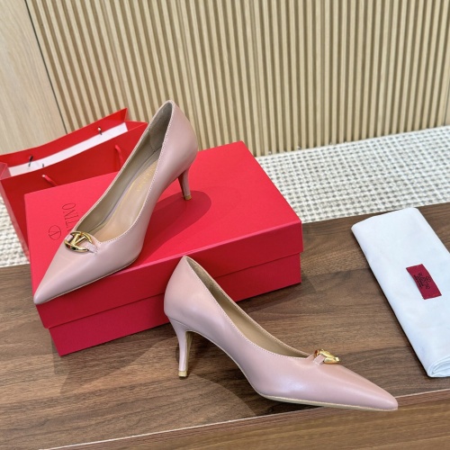 Wholesale Valentino High-Heeled Shoes For Women #1259173 $102.00 USD, Wholesale Quality Replica Valentino High-Heeled Shoes