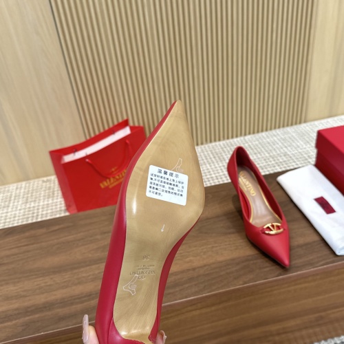 Replica Valentino High-Heeled Shoes For Women #1259175 $102.00 USD for Wholesale